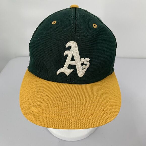 Vintage Oakland A's Snapback Hat Mesh Trucker Cap Sports Specialties MLB 90s EUC
